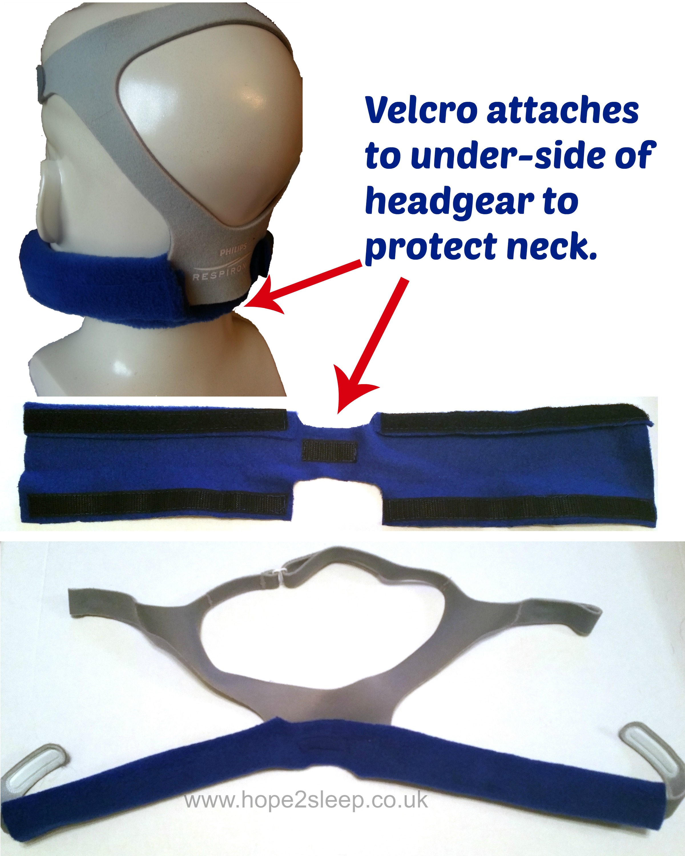 Neck Strap Cover Diagram